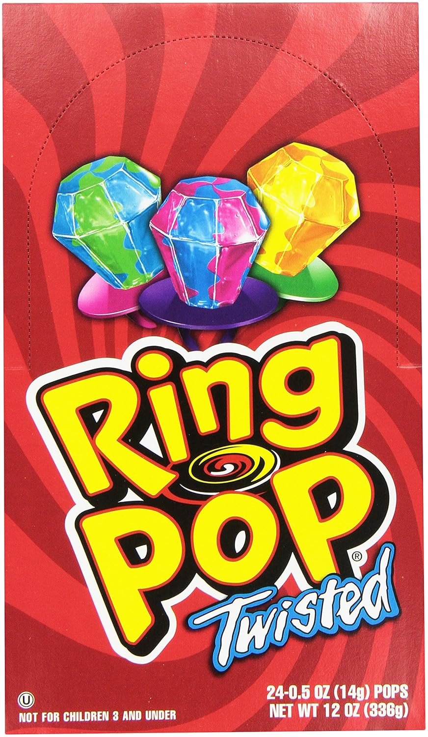 The Topps Company Ring Pop, 24 Count