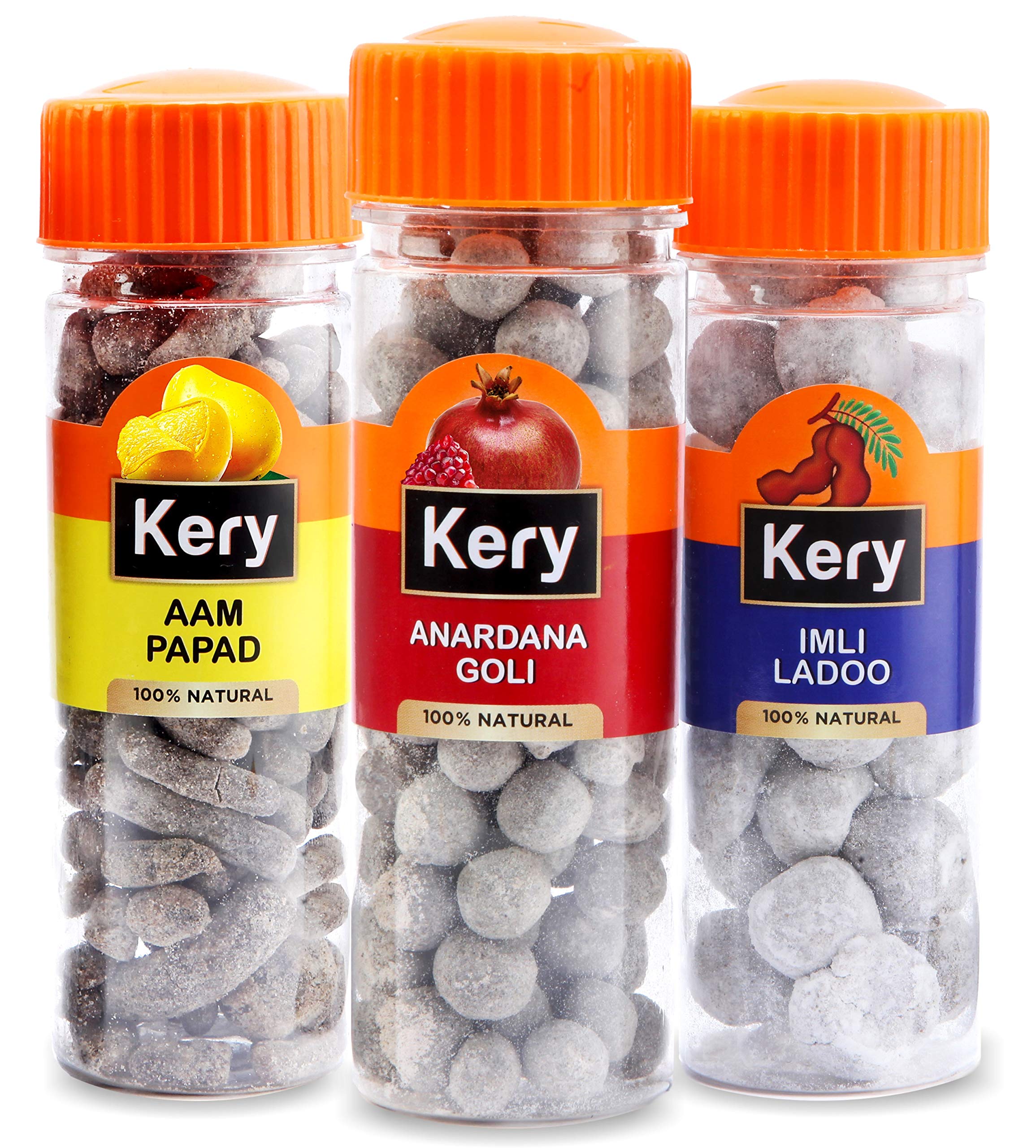 Kery�Mouth Freshener Anardana Goli, Aam Papad, Imli Ladoo [100% Digestive Mukhwas] 3 Bottles, 390g (B08NYRKYLS) Amazon Price History, Amazon Price Tracker