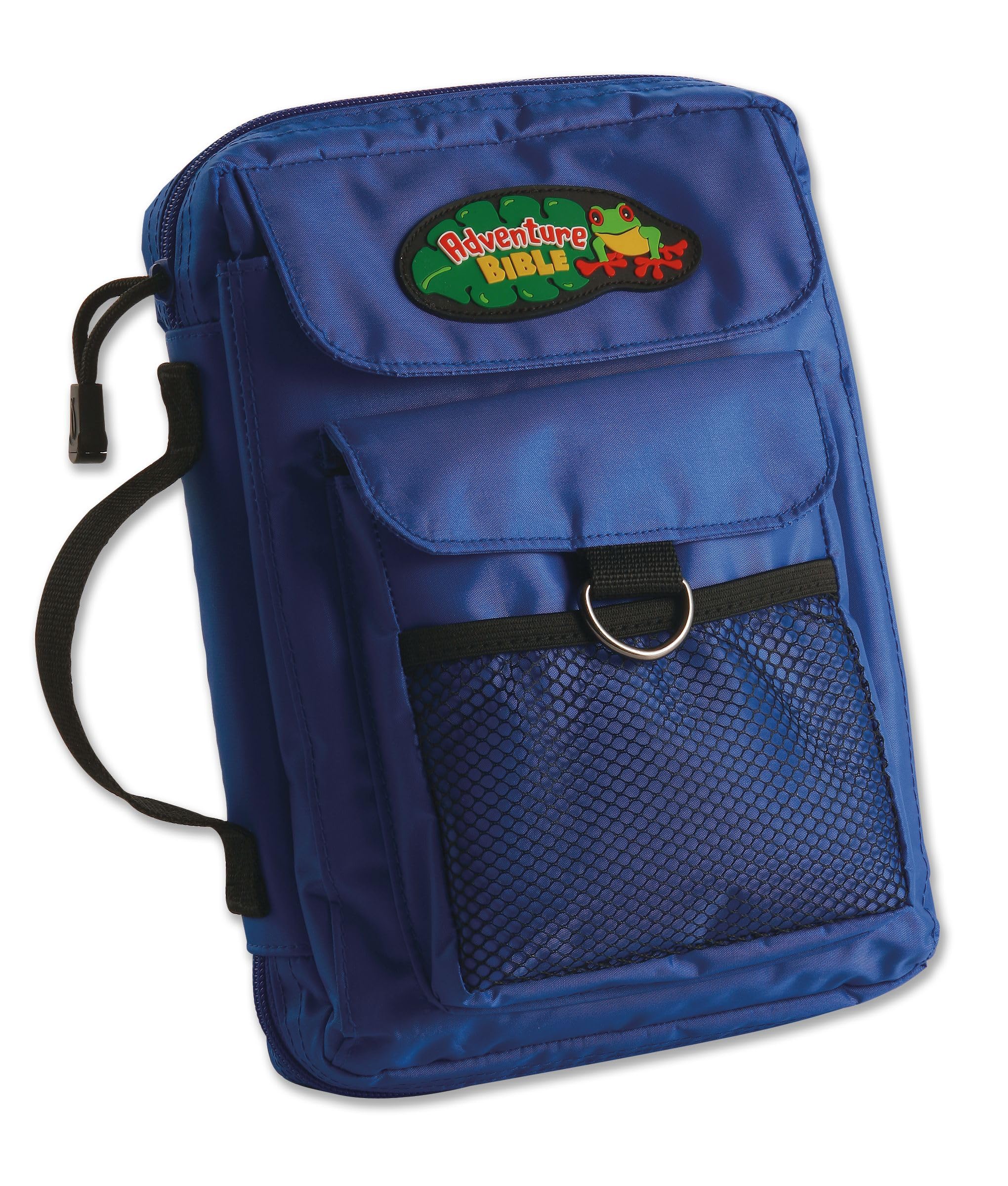 Adventure Bible Cover for Boys, Zippered, with Handle, Nylon, Blue, Medium Misc. Supplies – June 27, 2004