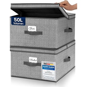 TOPP4u Large storage box with lid