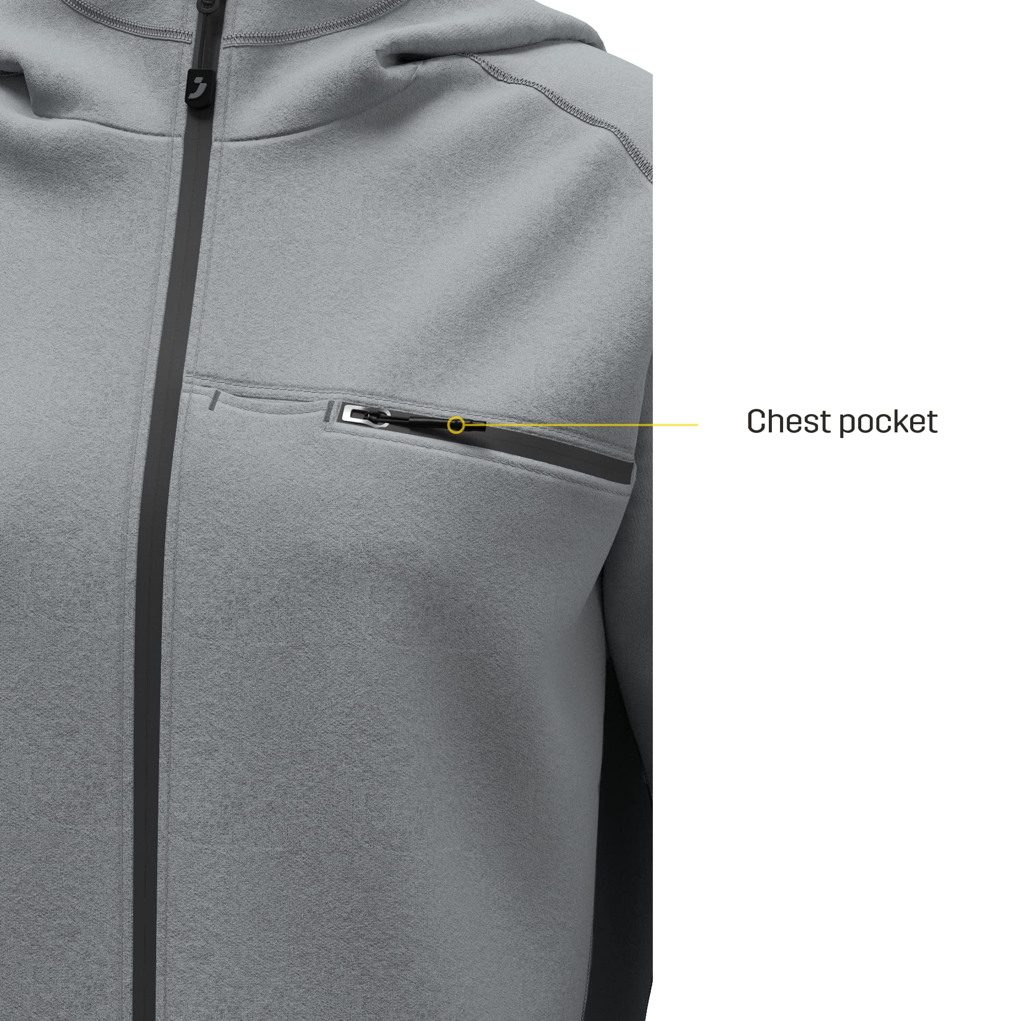 Safety Jogger damska bluza z kapturem – Oak – bluza z zamkiem błyskawicznym, bluza z kapturem z funkcjonalnymi kieszeniami i nowoczesnym wzornictwem, oddychający polar roboczy