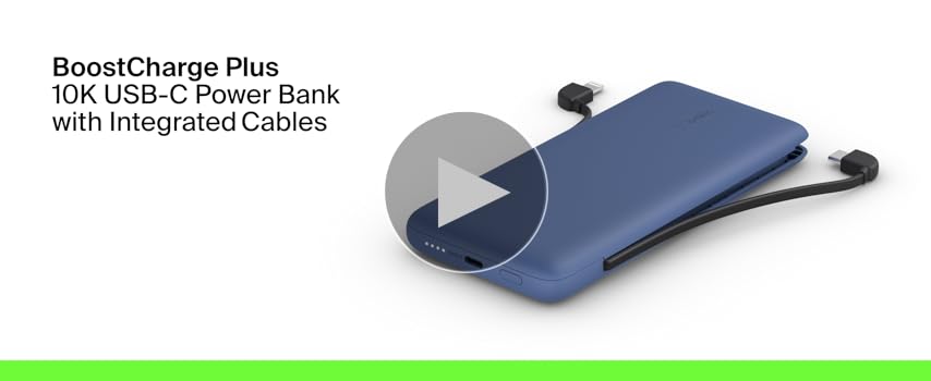 Amazon.com: Belkin Portable Charger, Power Bank 10000 mAh