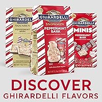 Vista 6 de Ghirardelli - Muñeco de nieve de corteza de menta (5.7 onzas) (paquete de 1)