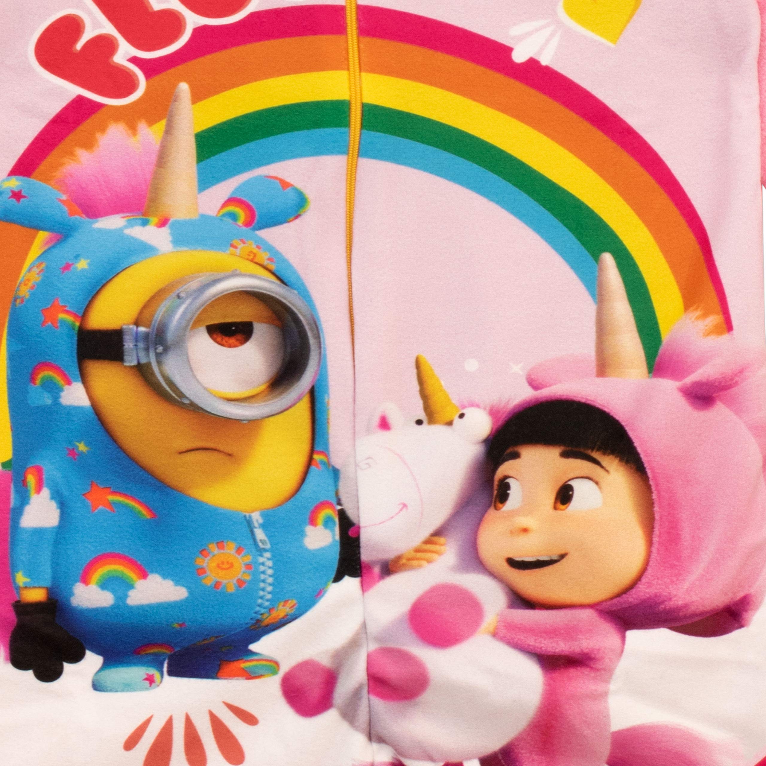 Minions Pijama de Una Pieza para Niñas Pijama Entero Niña