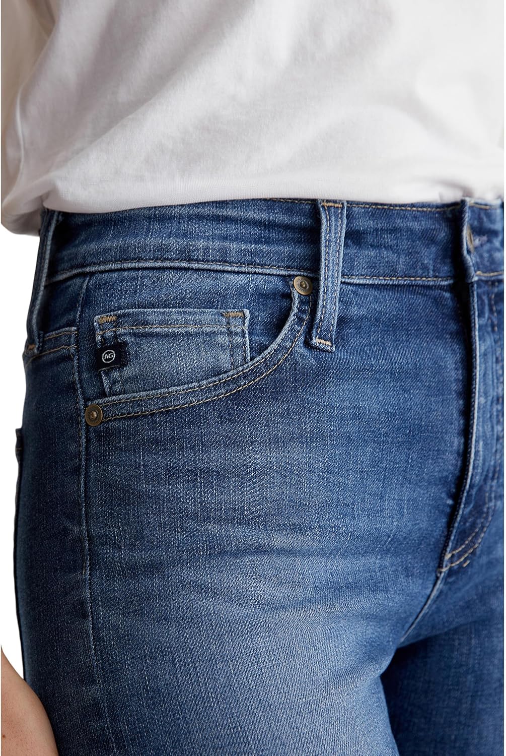 AG Womens Farrah Mid Rise Skinny Jean - Image 5