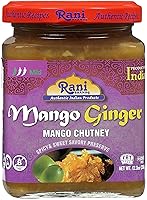 Vista 18 de Rani Hot Mango Chutney (Spicy Indian Preserve) Tarro de vidrio de 10.5 oz (300 g), listo para comer, vegano ~ Sin gluten, totalmente natural, sin OMG