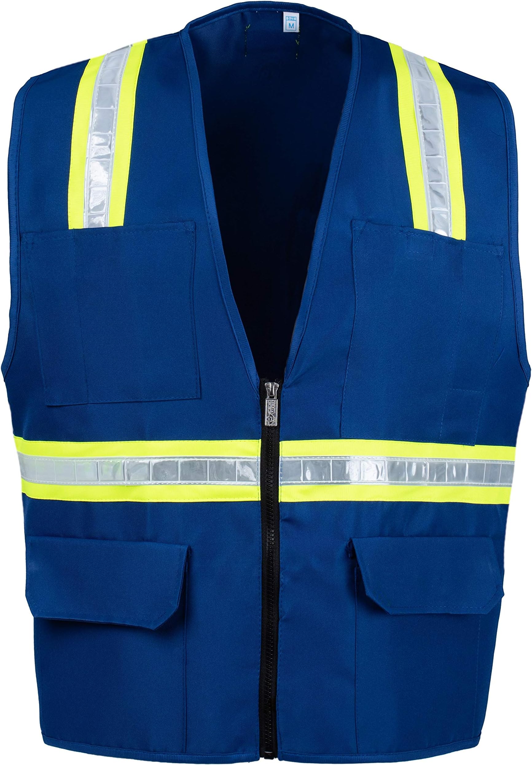 Safety Depot Safety Vest High Visibility Reflective Tape 8038-BK (Black