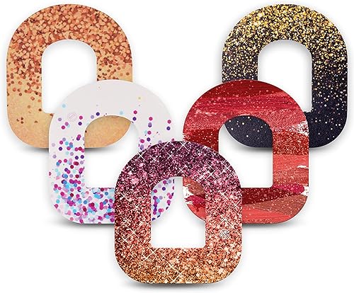 Vista 18 de ExpressionMed - Parches adhesivos para Omnipod (paquete de 5) - Cintas con sensor CGM precortadas a prueba de agua, no se deshilachan, precortadas