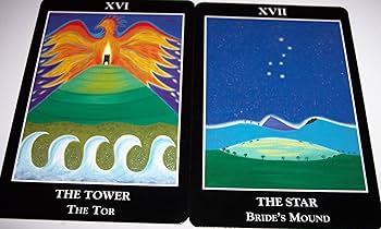 ●○● The GLASTONBURY TAROT ●○● The Glastonbury Tarot Cards by Lisa Tenzin-Dolma: 78 cards w