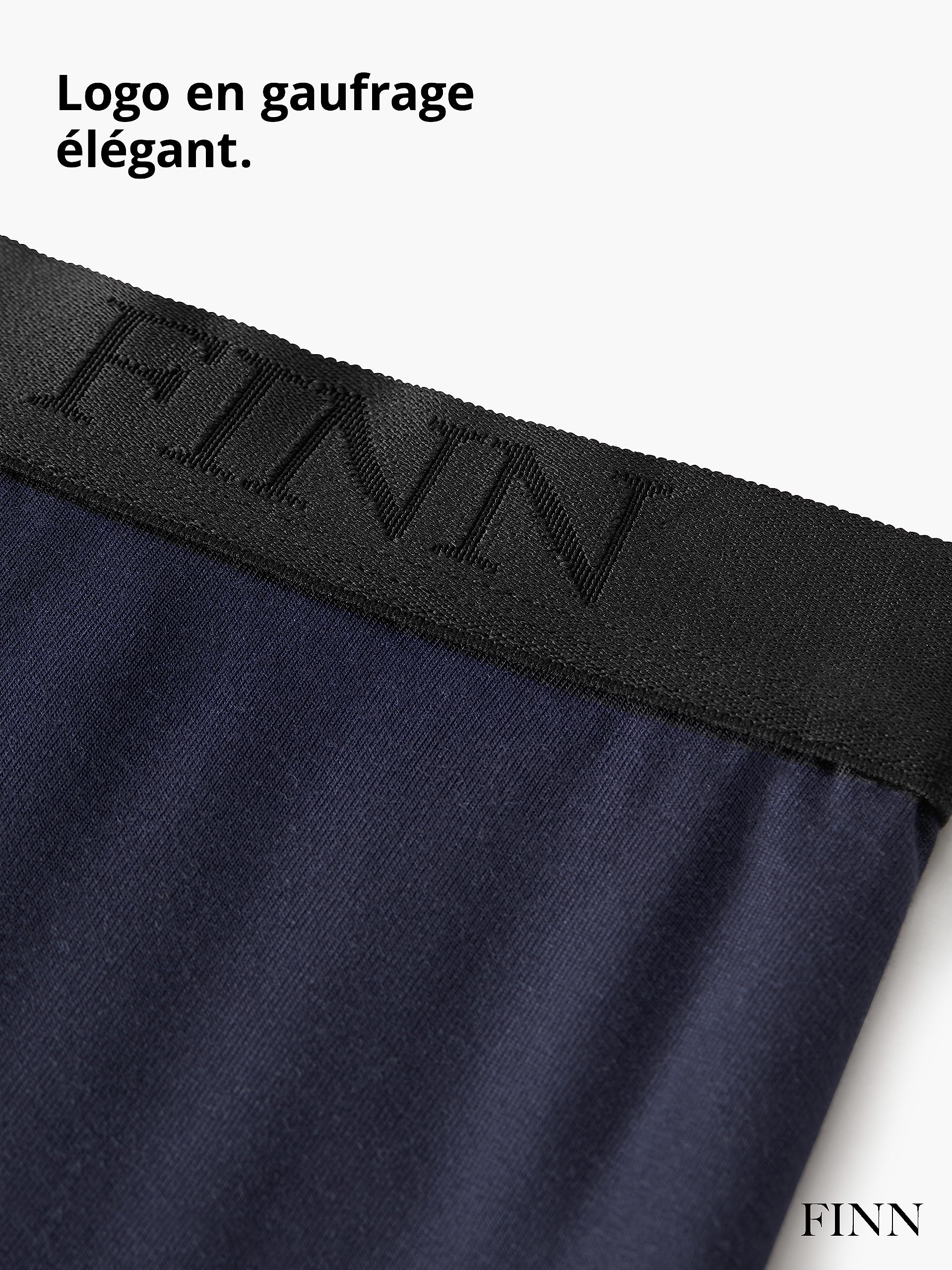FINN Boxer Anti-Transpiration Homme - Protection Contre Les Taches de Sueur et Les Odeurs de Transpiration - Caleçon Contre la Forte Transpiration des Fesses