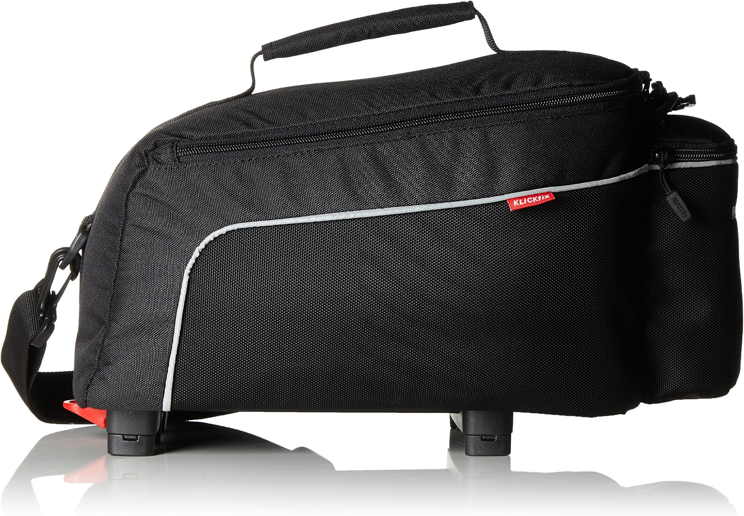 Rack Pack Light Pannier Rack Bag, Black, One Size