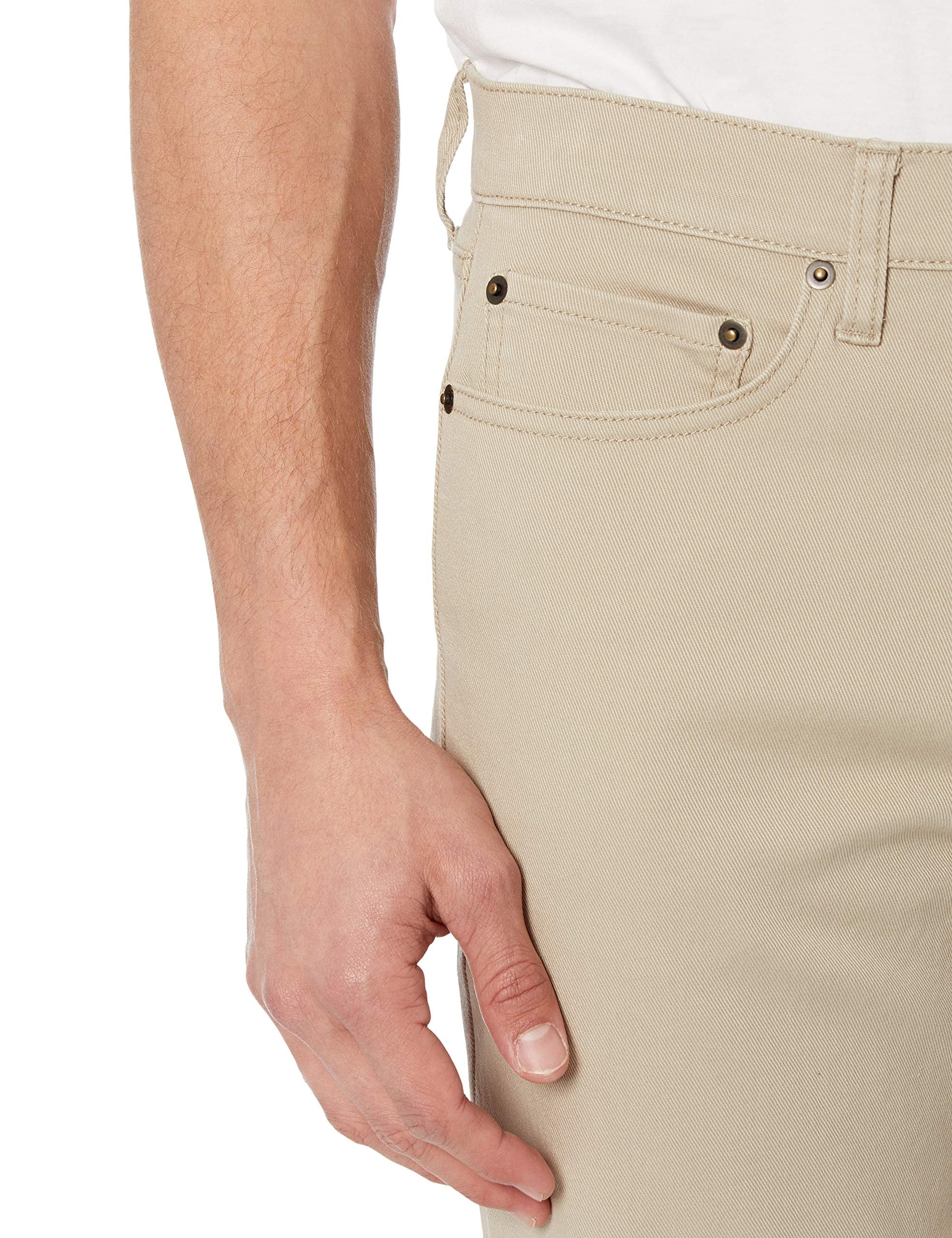 Amazon Essentials Hombre Vaqueros Ajustados - Colores interrumpidos — view 4