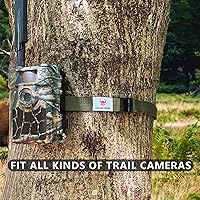 Vista 4 de Correa de 1" x 2 m para cámara de senderismo, Correas para cámara de juego, Correas de montaje para cámara de senderismo, 816 kg, de servicio