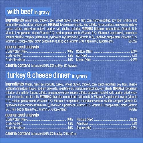 Miniatura 7 de Purina Friskies Canned Wet Cat Food 32 Count Variety Packs - 32 55 oz Cans