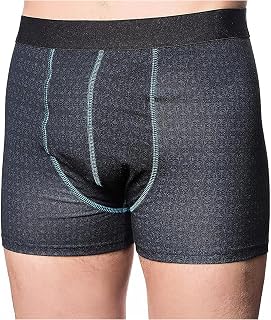 DRY & COOL Calzoncillos para incontinencia Diurna para Hombres | Ropa Interior Lavable | Bóxers con Almohadillas absorbentes para Fugas Ligeras I Comodidad discreta I Color: Cool Black