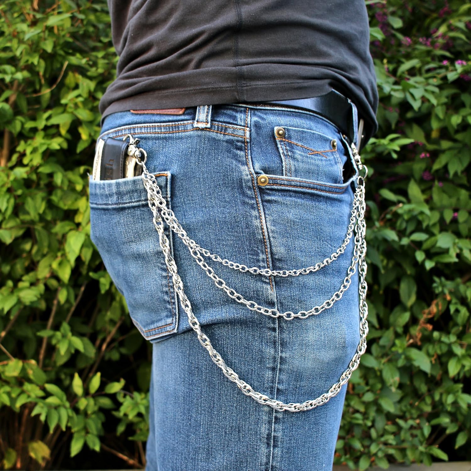 Millennials In Motion Pants Chain Side Belt