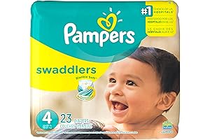 Pampers Swaddlers Diapers Size 4 - Jumbo Pack 23 Count