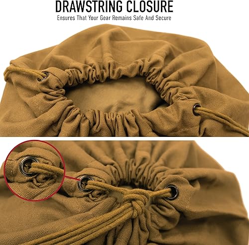 Miniatura 6 de Rothco Bolsa de lona multifuncional, confiable y duradera para uso en el campo y viajes