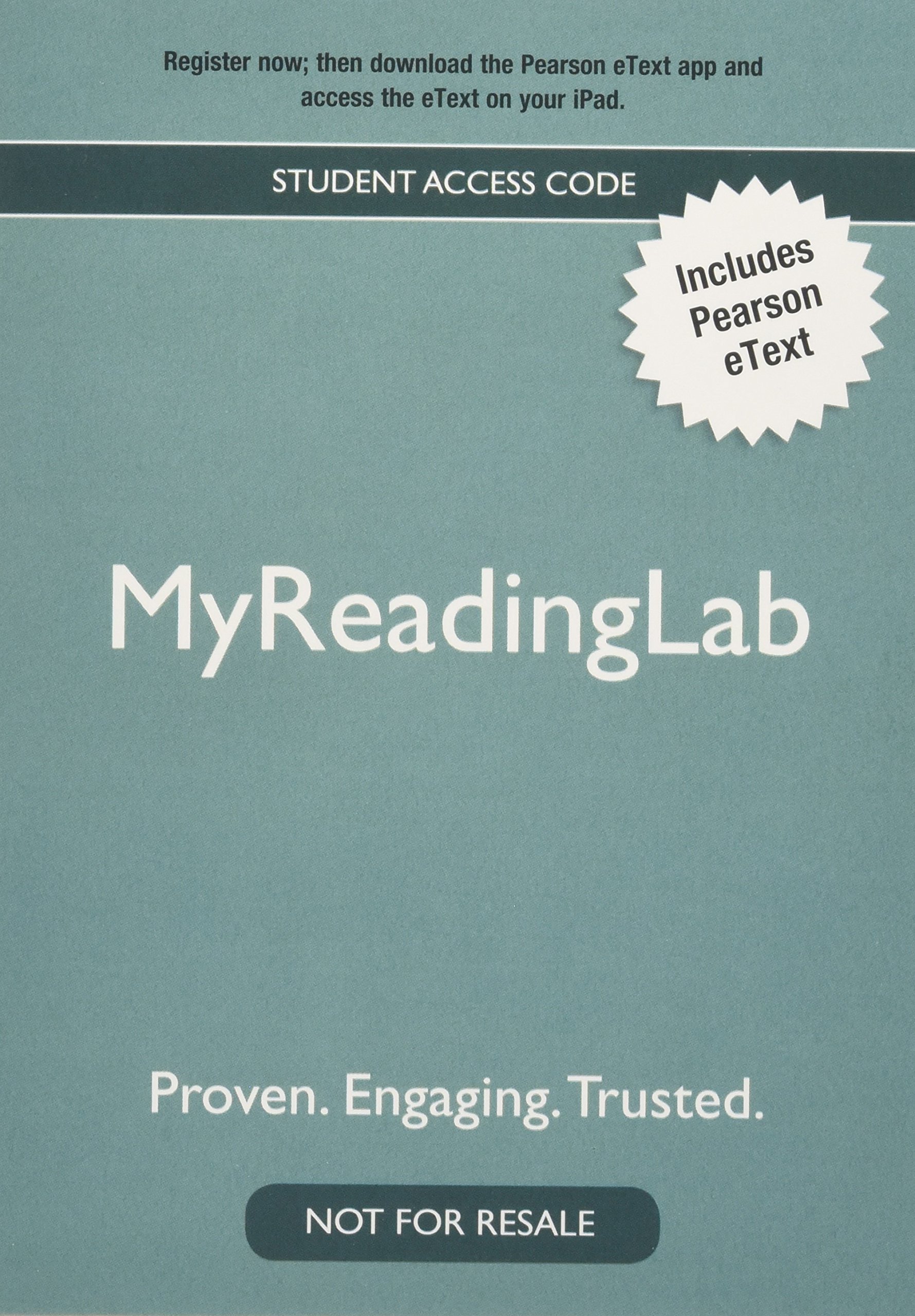 Active Reading Skills + Myreadinglab includes Pearson eText: Reading and Critical Thinking in College: Reading and Critical Thinking in CollegePlus NEW MyReadingLab with eText -- Access Card Package