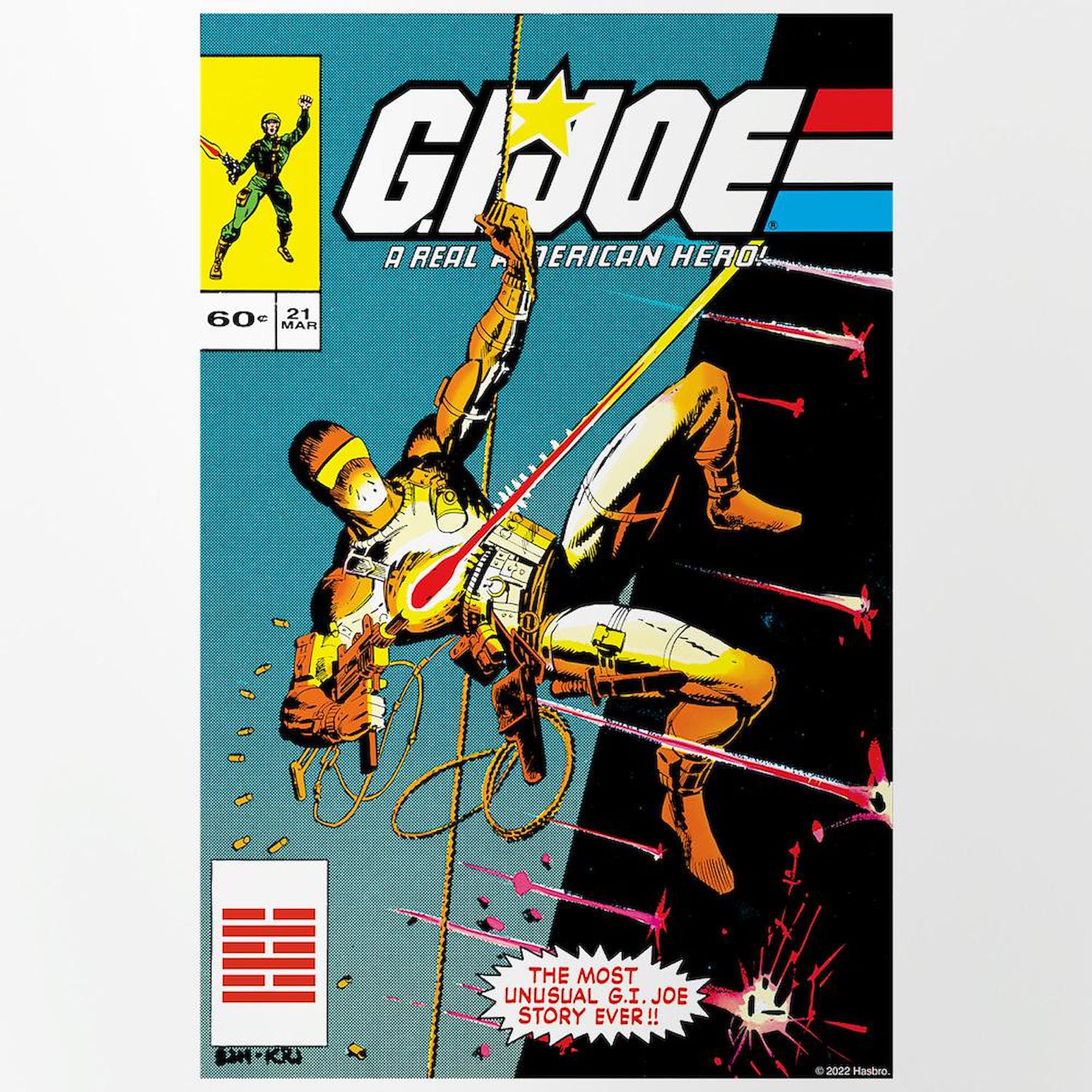 CafePress G.I. Joe Silent Interlude Pint Glass, 16 oz. Drinking Glass