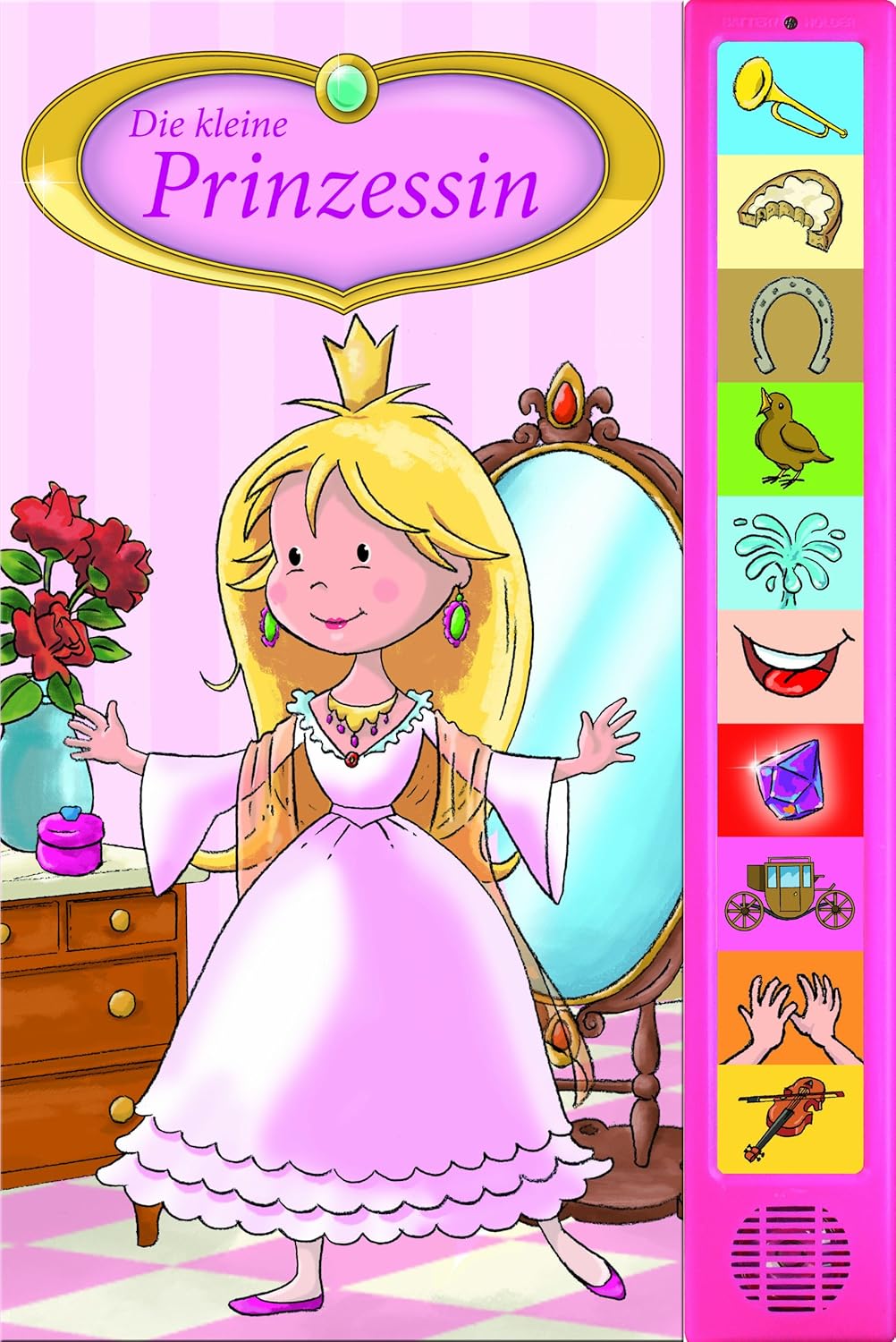 Amazon.com: Die kleine Prinzessin, Pappbilderbuch mit Klangleiste