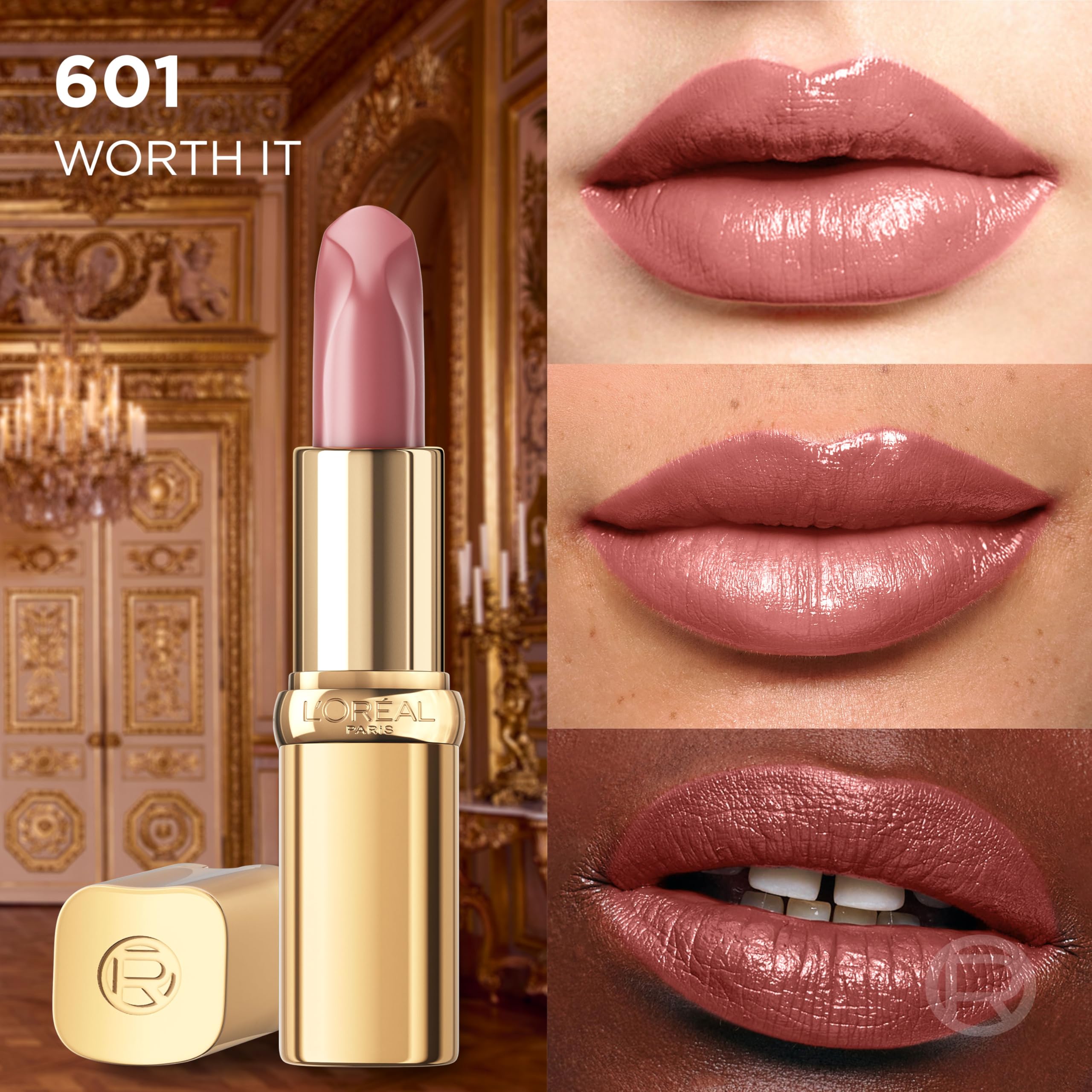 L'Oreal Paris Color Riche Saten Bitişli Ruj - 601 Worth It
