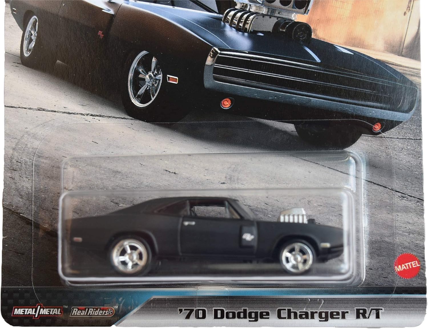 Hot Wheels '70 Dodge Charger R/T, [Black] Fast & Furious Full Force 5/5