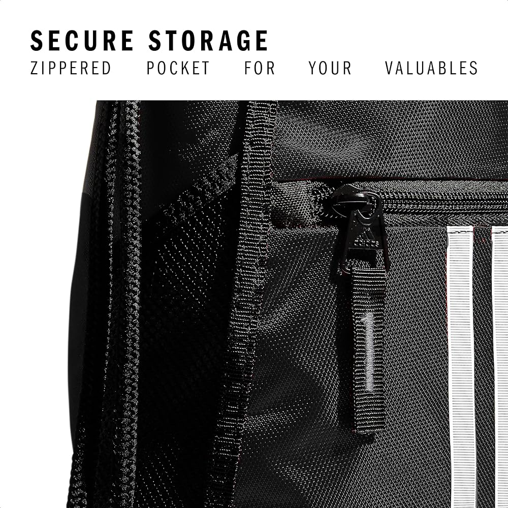 adidas Alliance Sackpack – Drawstring Backpack for Sports, Small Gym Bag