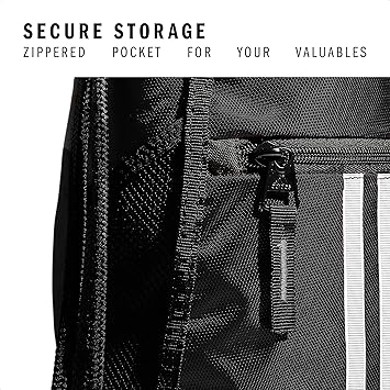adidas Alliance Sackpack Drawstring Backpack for Sports, Small Gym Bag