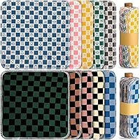 Vista 12 de Redbaker 50 piezas de toallas de papel reutilizables paños de algodón reutilizables sin papel toallitas absorbentes lavables para inodoro con rollo