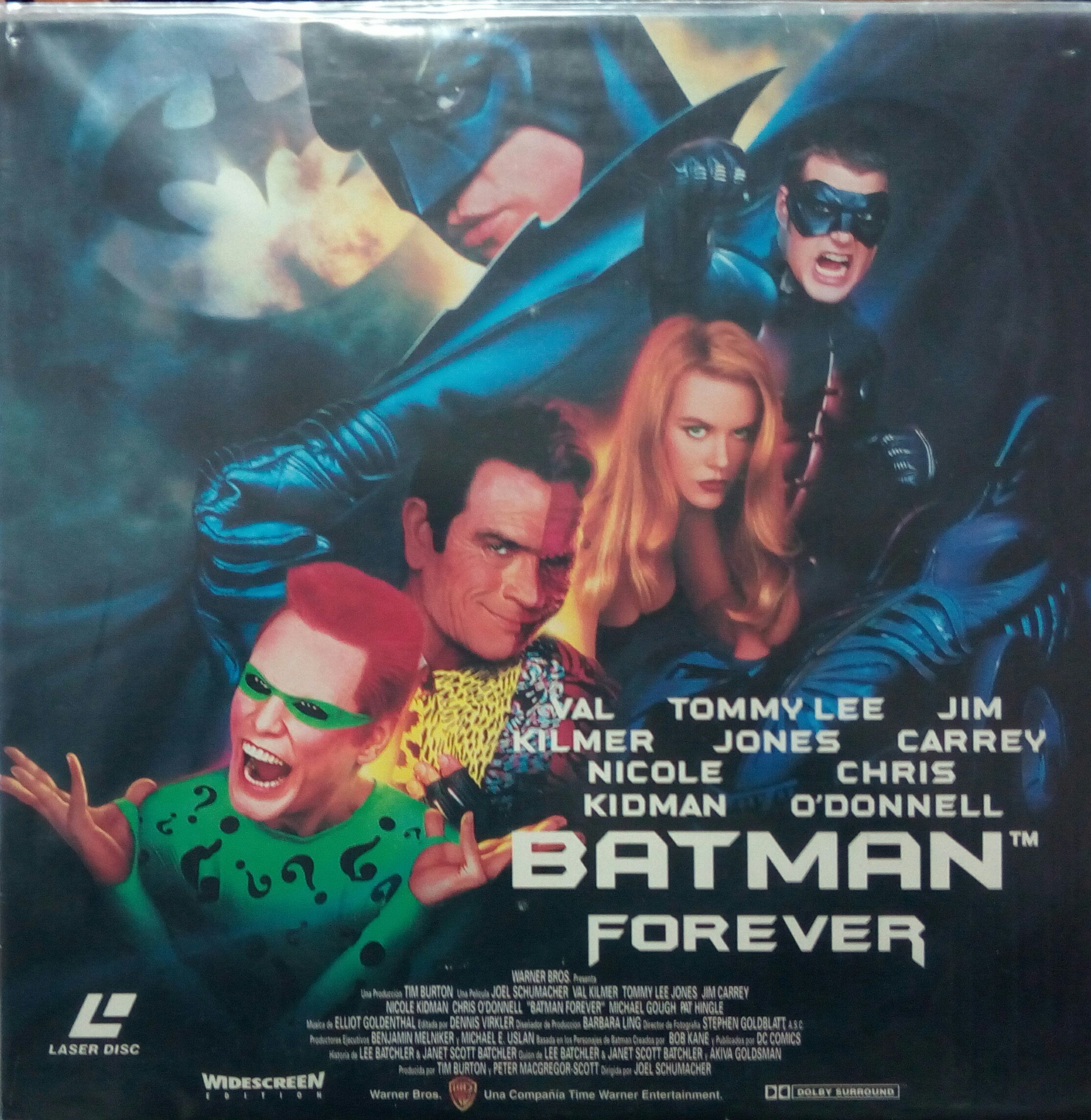 Batman Forever pelicula clasica coleccionable en formato fisico