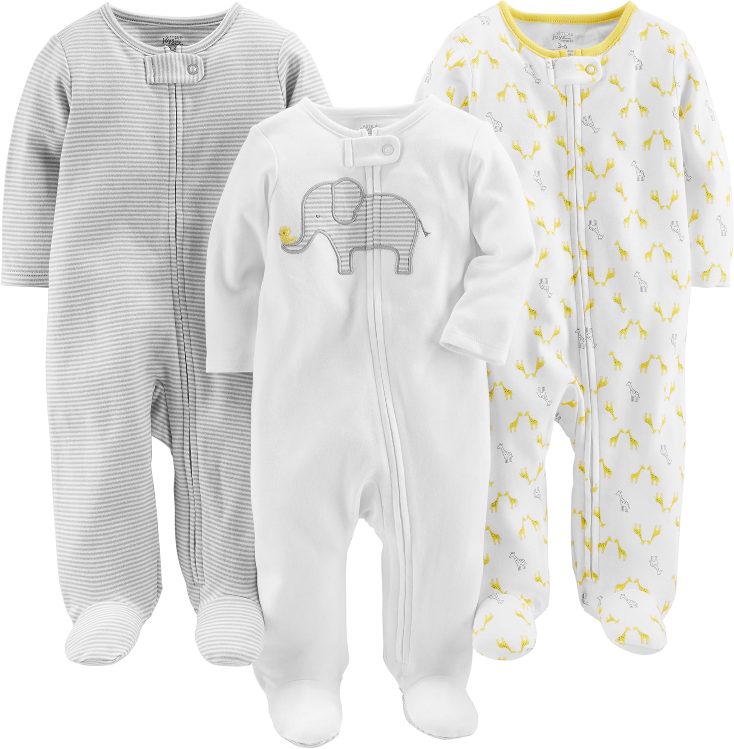 Simple Joys by Carter'sBaby Toddler Sleepers (Pack of 3)