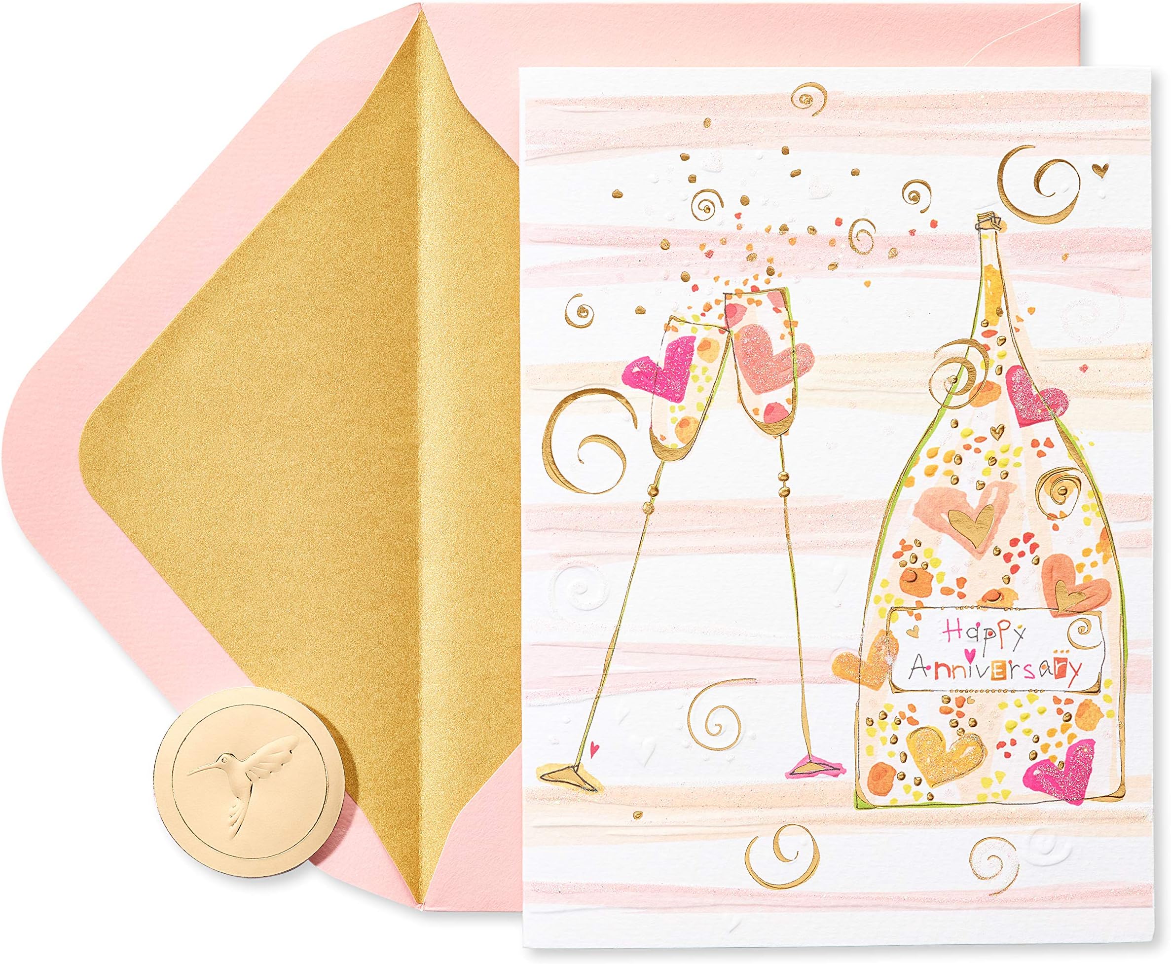 Papyrus Anniversary Card for Couple - Designed by House of Turnowsky (A Special Toast)