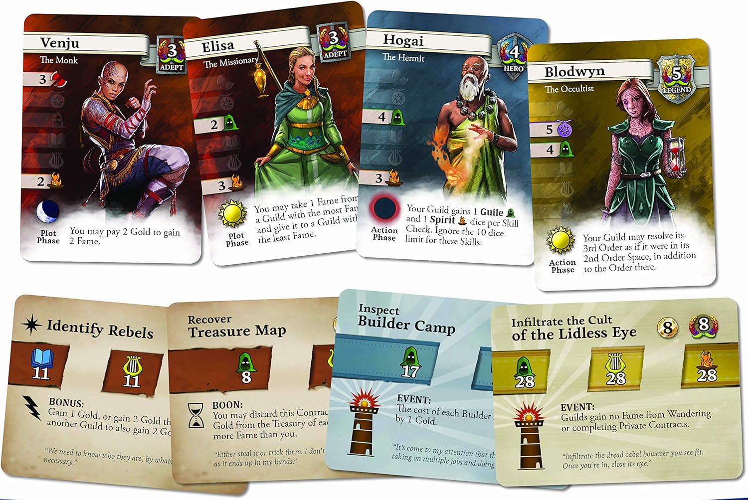 Good Games Publishing, Guild Master - Resource Management Strategy Game - for 2 to 4 Players, Ages 14+