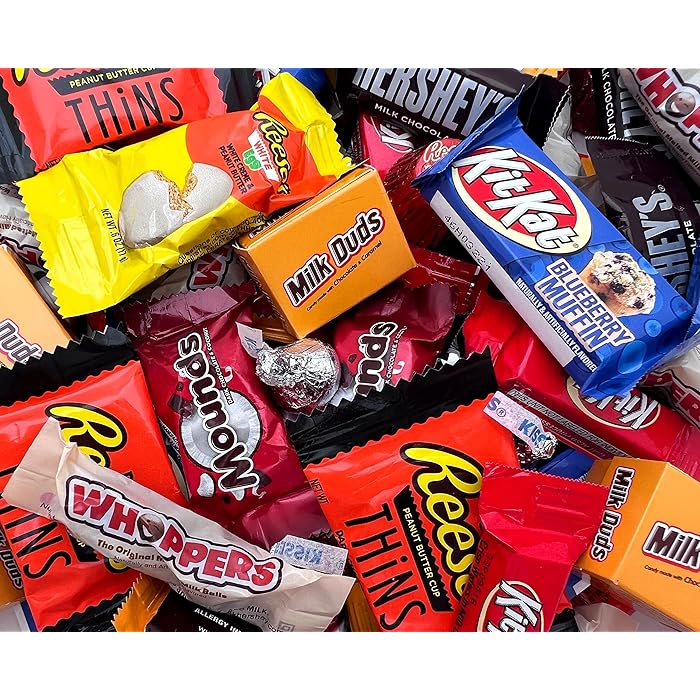 Buy Chocolate Candy Variety Pack KITKAT Bars, HERSHEY'S KISSES, MOUNDS