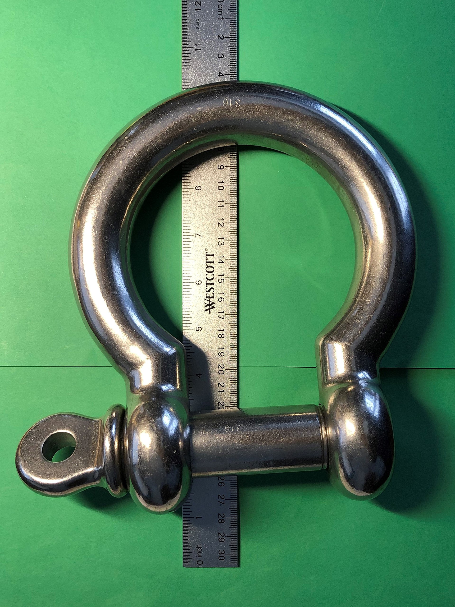 ロッセルダカラ50.4ミリ　F + + + Amazon.com: US STAINLESS Stainless Steel 316 Twist Shackle 1