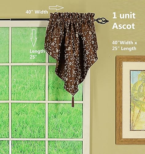 Vista 75 de Today's Curtain Lexington Panel 55 pulgadas de ancho x 84 pulgadas de largo, crudo/salvia