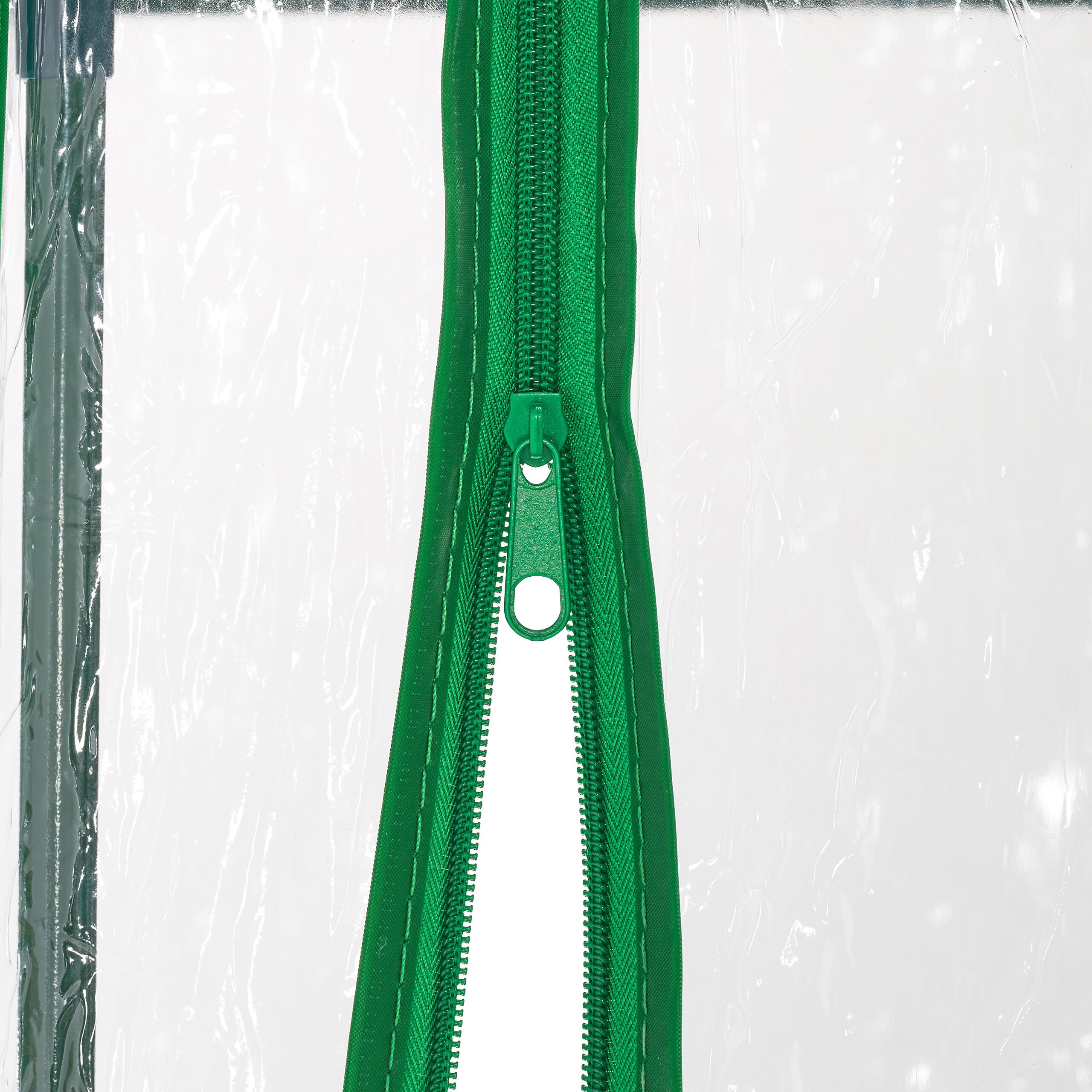 Relaxdays Szklarnia balkonowa, (wys. x szer. x gł.): 193 x 58 x 36 cm, 5 poziomów, żelazo i folia PCW, szklarnia foliowa, przezroczysta/zielona, tworzywo sztuczne
