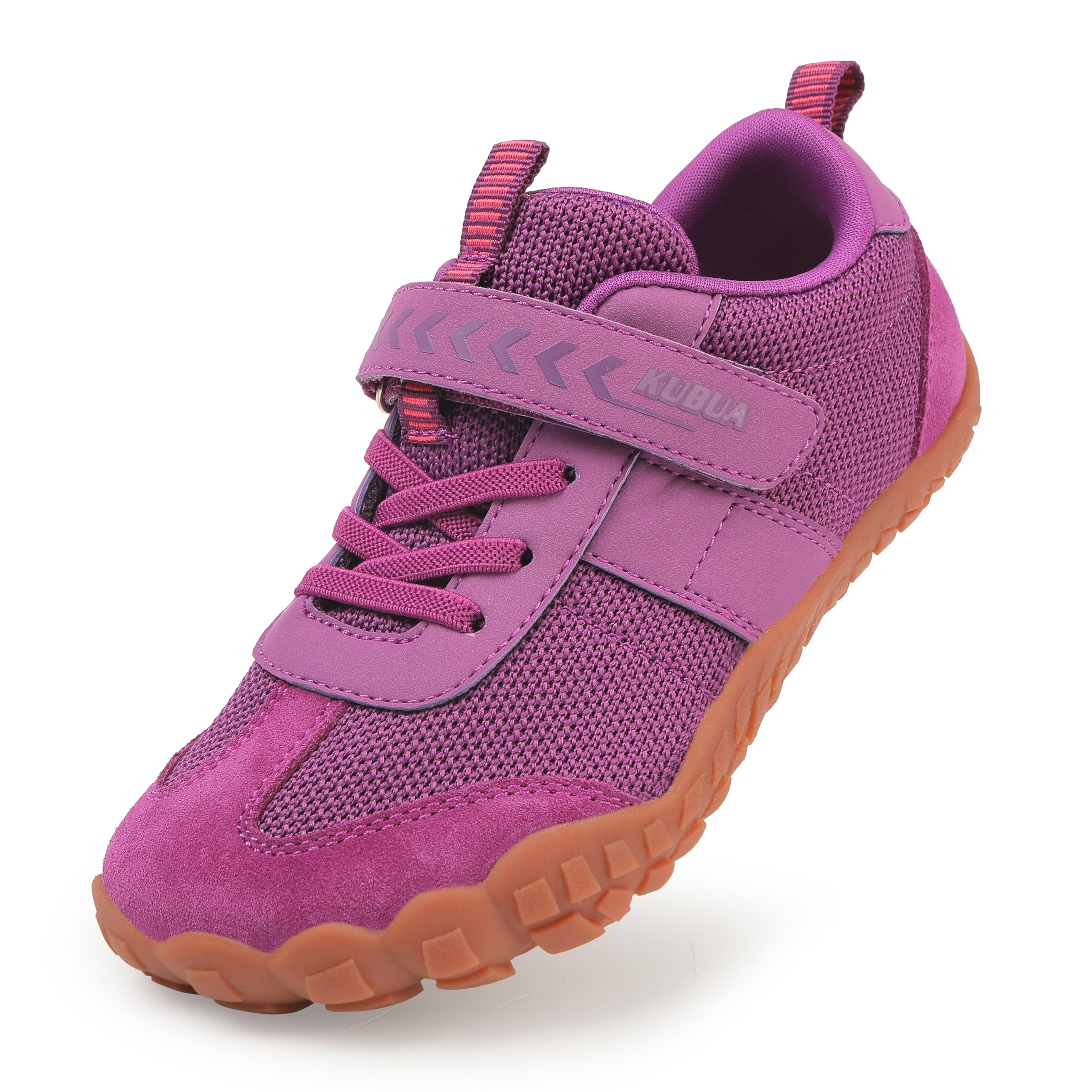 KUBUA Boys Girls Sneakers Kids Barefoot Shoes Comfort Anti-Slip Walking Shoes for Indoor Outdoor Toddler Little Big Kid