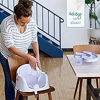 Vista 4 de Infantino Asiento y elevador de descubrimiento 3 en 1, con música y luces, asiento elevador para niños pequeños para mesa de comedor o silla