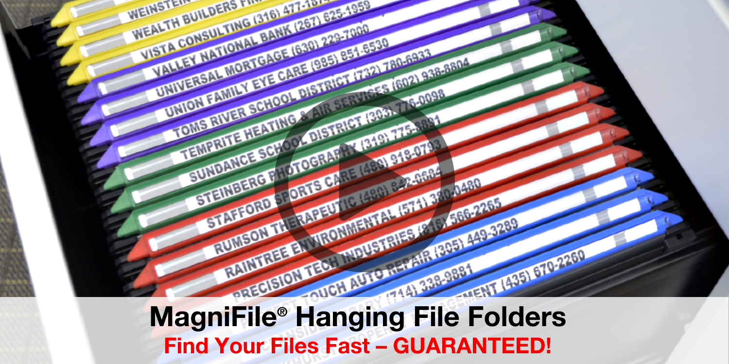 Post It Tabs Ultimate Office MagniFile Hanging File Folders V- Bottom ...