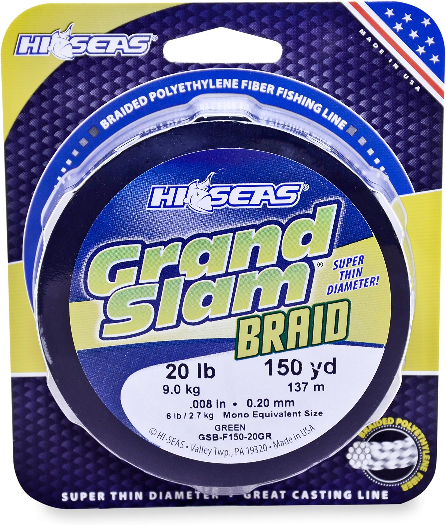Hi-SeasGrand Slam Braid Line