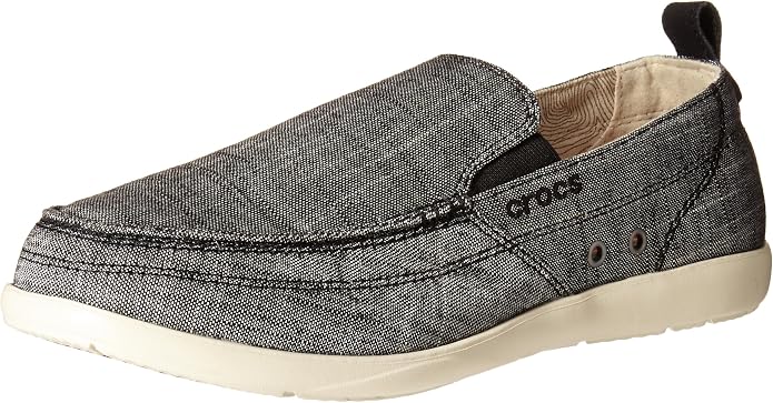 Amazon.com: Crocs Walu Chambray Mocasines para hombre : Ropa, Zapatos y  Joyería