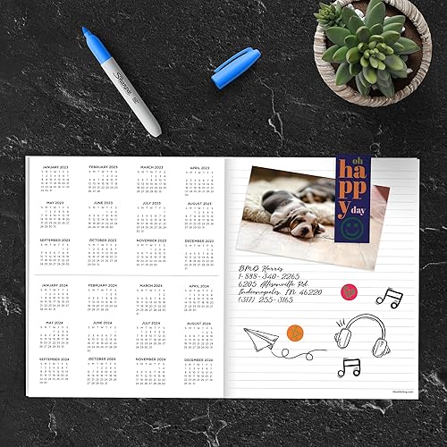 Miniatura 8 de TF PUBLISHING Agenda grande perfectamente planificada 2023 | Agenda diaria 2023 y agenda semanal 2023 calendarios, planificadores y organizadores |