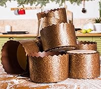 Vista 8 de Paska Molds - Molde de pan de Pascua 12 unidades de 15 onzas Molde de papel de pan de Pascua Kulich – Molde de papel Panettone para hornear