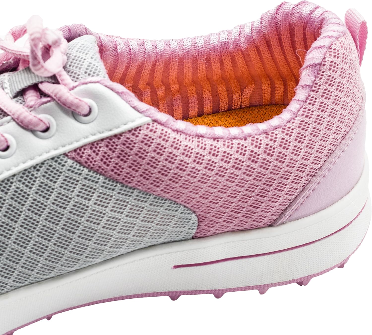 PGM Golf Shoes for Girls, Breathable Lightweight Summer Women Golf Shoes Provide Style, Comfort, and Performance Both on and Off The Golf Course