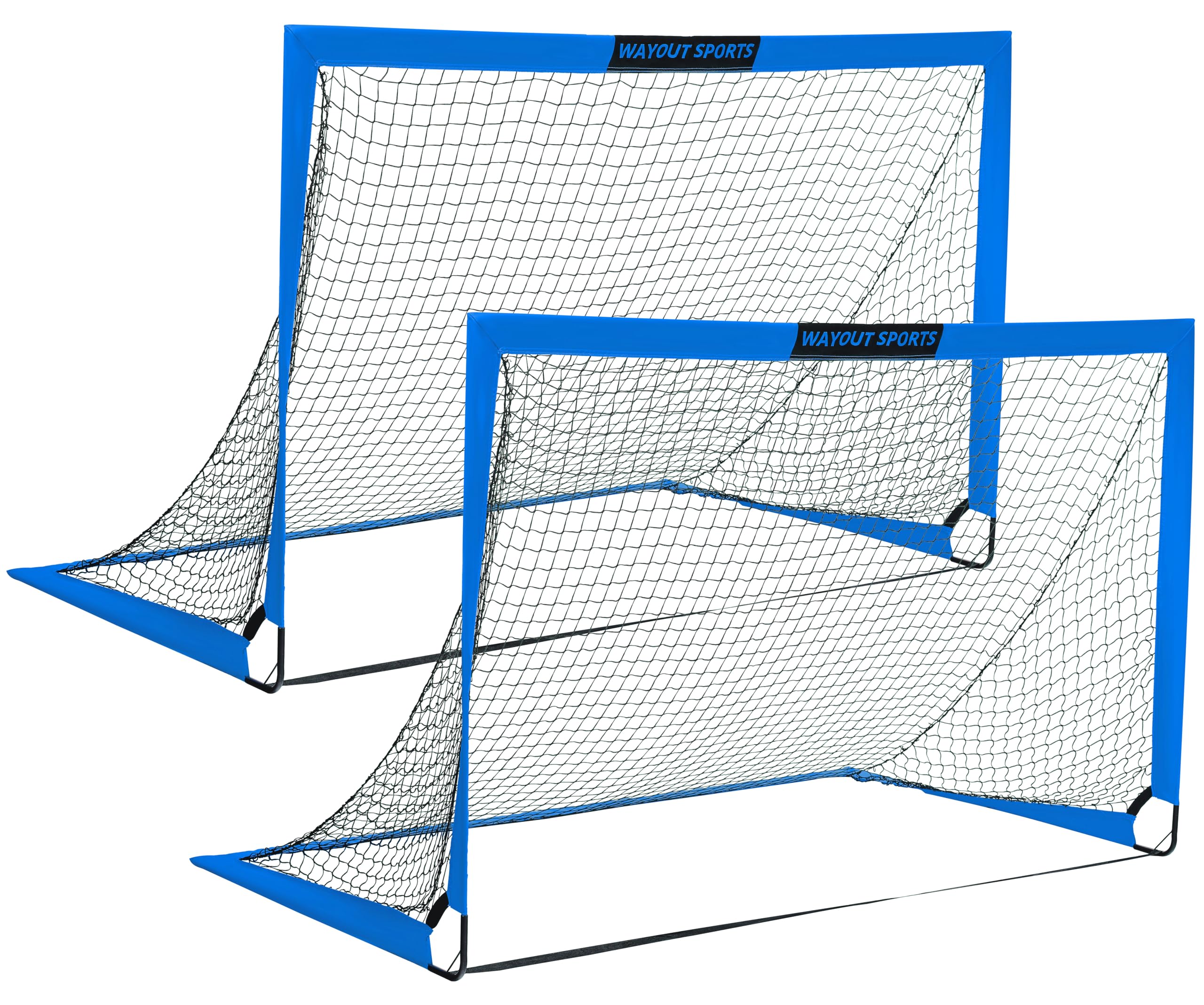 Wayout Sports - Porterías Fútbol Plegables para Niños y Adultos