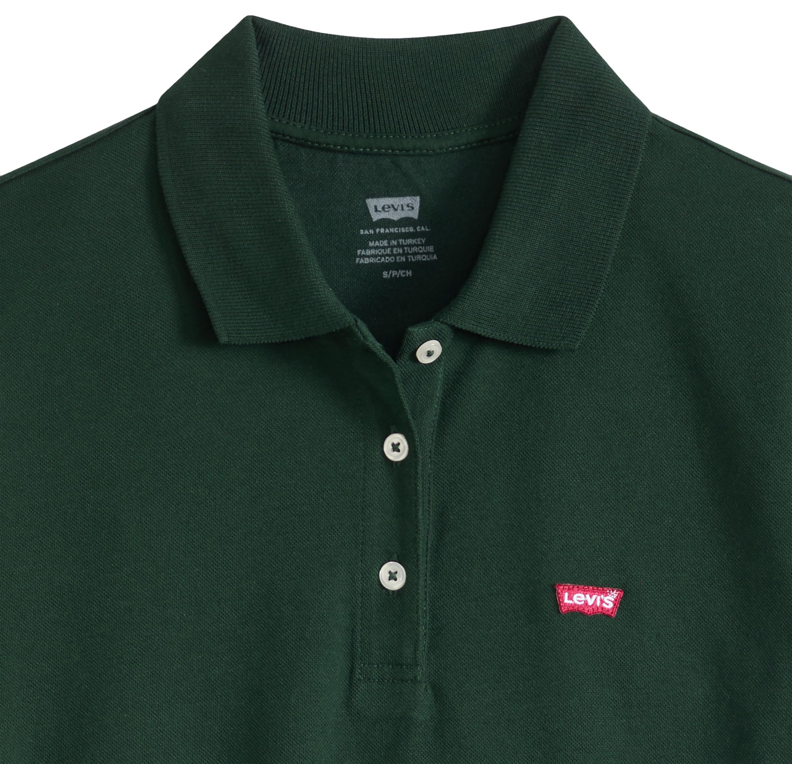 Levi's Women's LSE HM Polo Shirt, Color Mountain View, rozmiar L, Mountain View, L