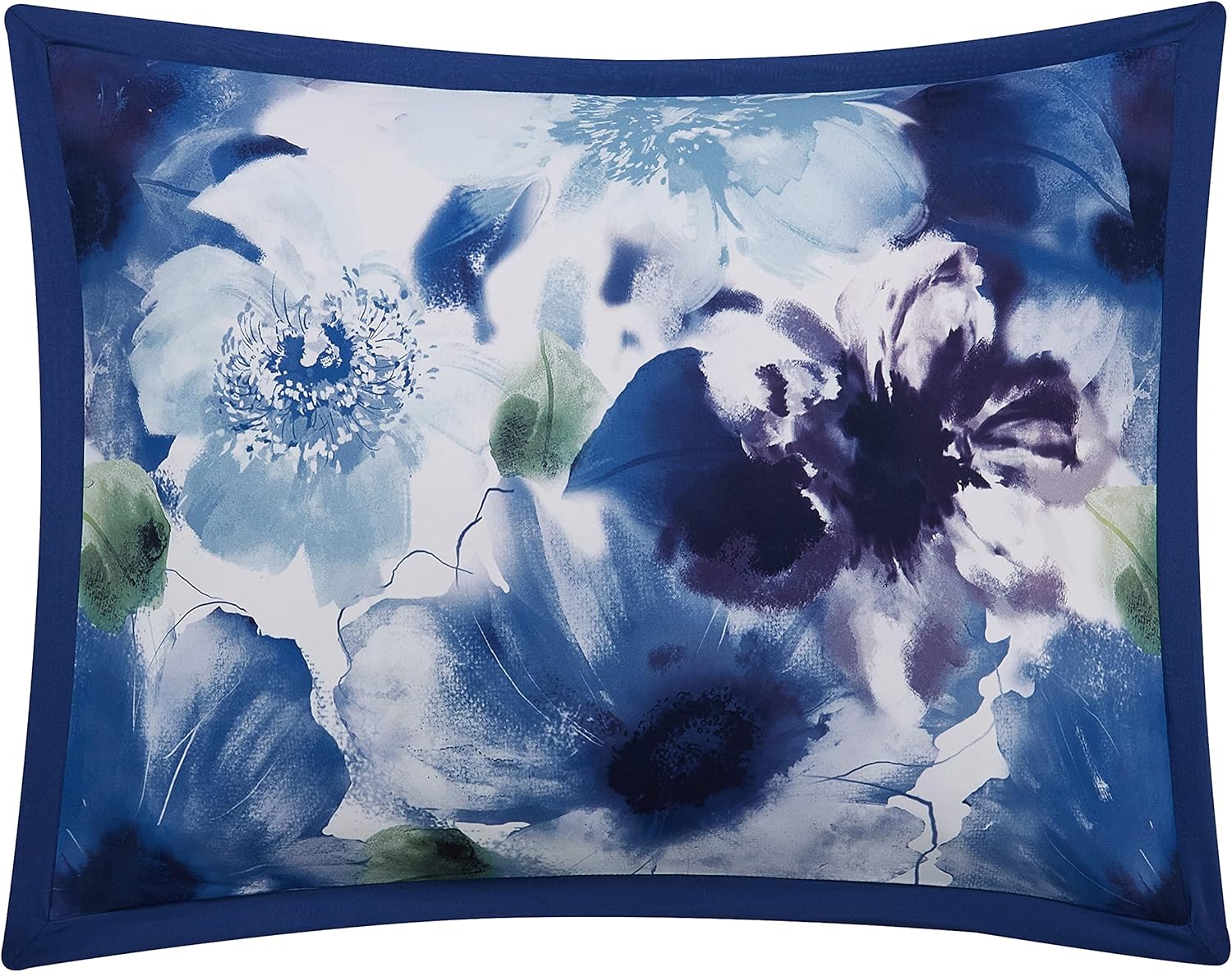 Grand Avenue Eliza 7 Piece Comforter Set, Blue/Purple, Bed Size California King