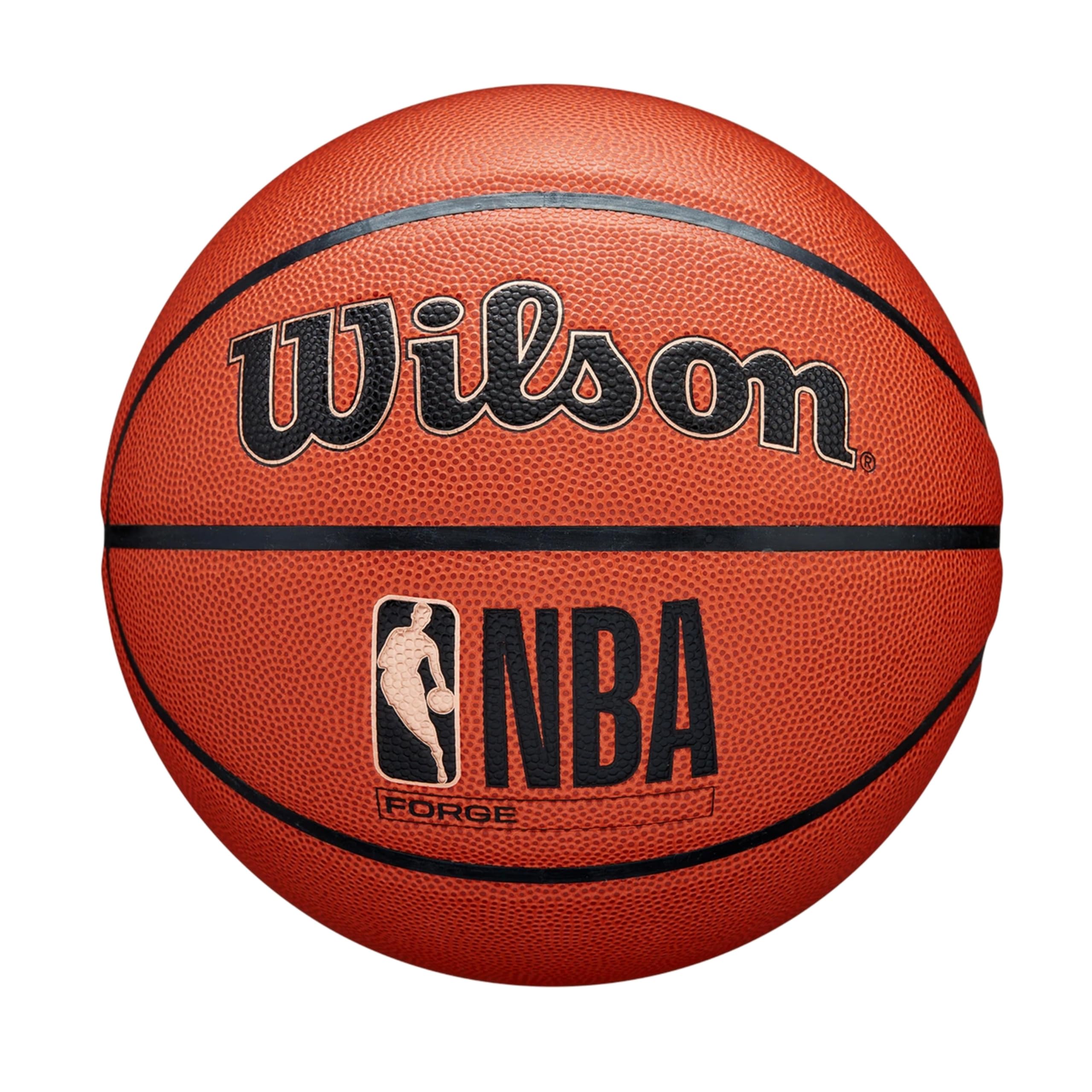 Wilson(ウイルソン)【日本正規品】 バスケットボール NBA FORGE (フォージ) 合成皮革 コンポジット ジュニア レディース メンズ 7号/6号/5号 (使用コート : インドア&アウトドア用)